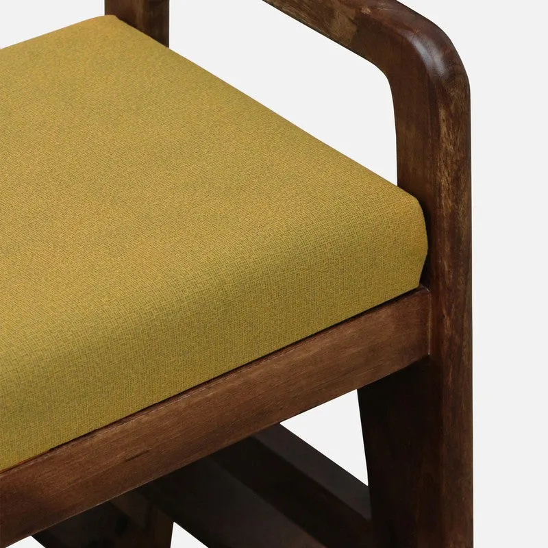 Sole Nest Mango Wood Shoe Rack - Yellow media 6