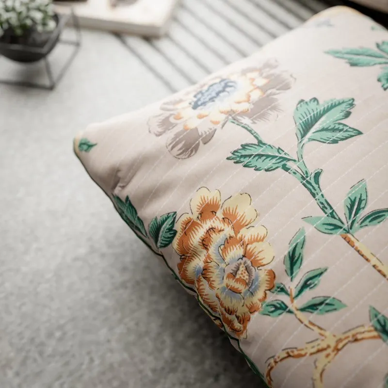 Soft Botanica Cotton Cushion Covers - Set Of Three media 5