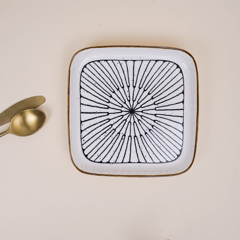 Jimo Square Snack Plate - Set Of Six image 4