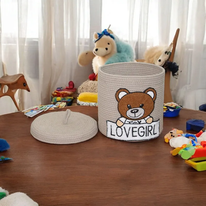 Teddytote Cotton Storage Basket media 3