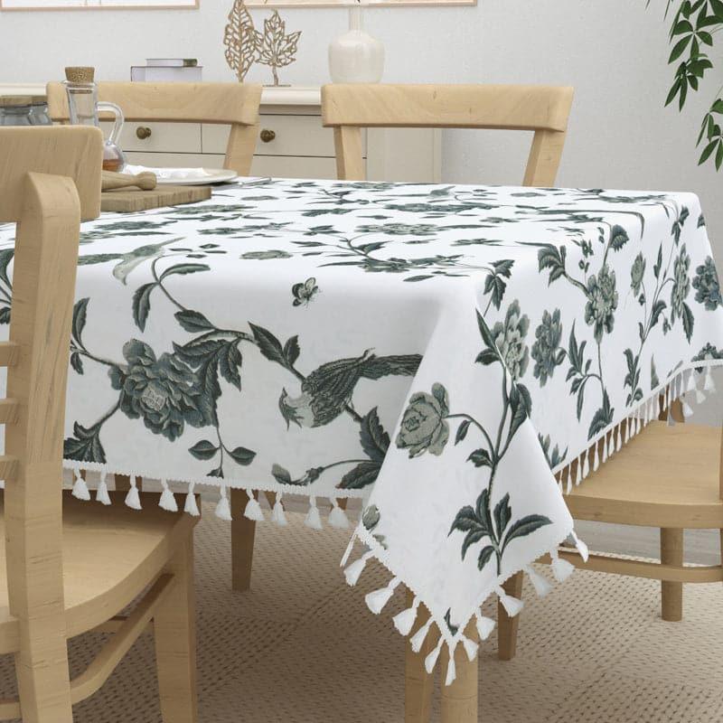 Vipasa Floral Table Cover - Grey media 4