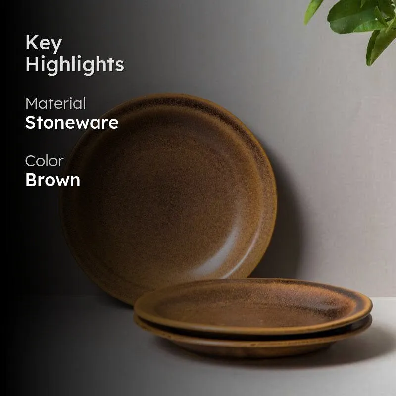 Terra Tones Quarter Plates - Set Of Two media 2