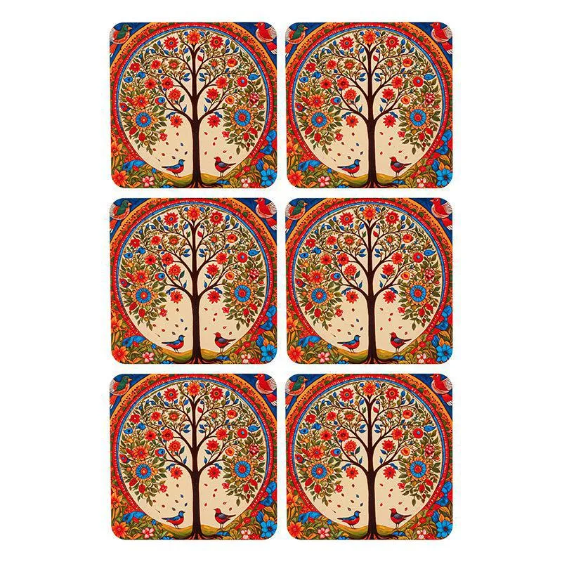 Kintaro Wood Coaster - Set Of Six media 6