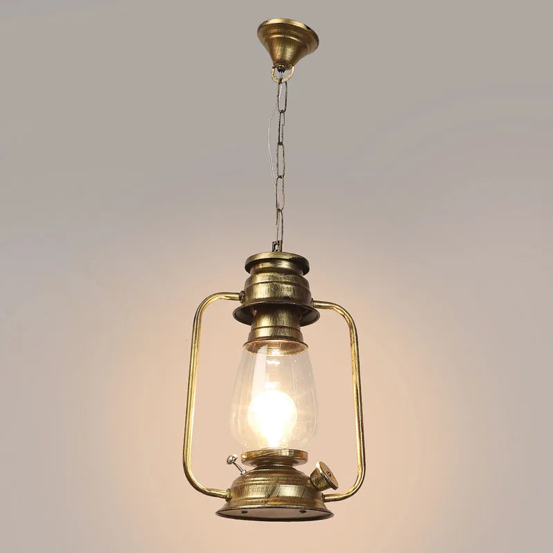 Harborlight Iron Ceiling Lamp - Metallic media 5
