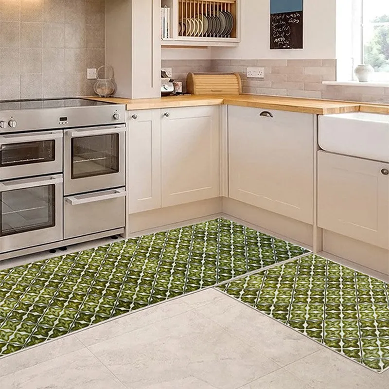 LinearLuxe  Kitchen Floor Mats - Set of Two media 1