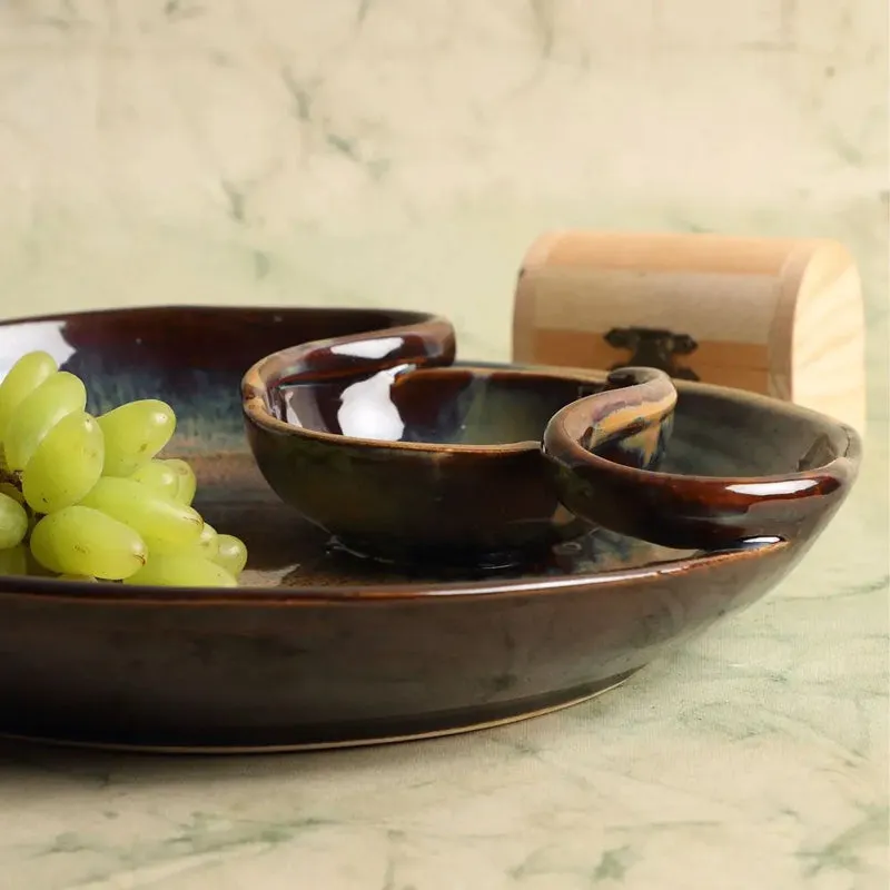 Sragen Handmade Ceramic Platter media 4