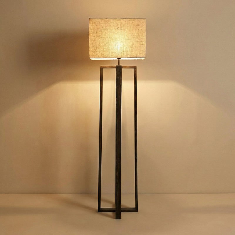 PureShade Wooden Floor Lamp - Brown media 8