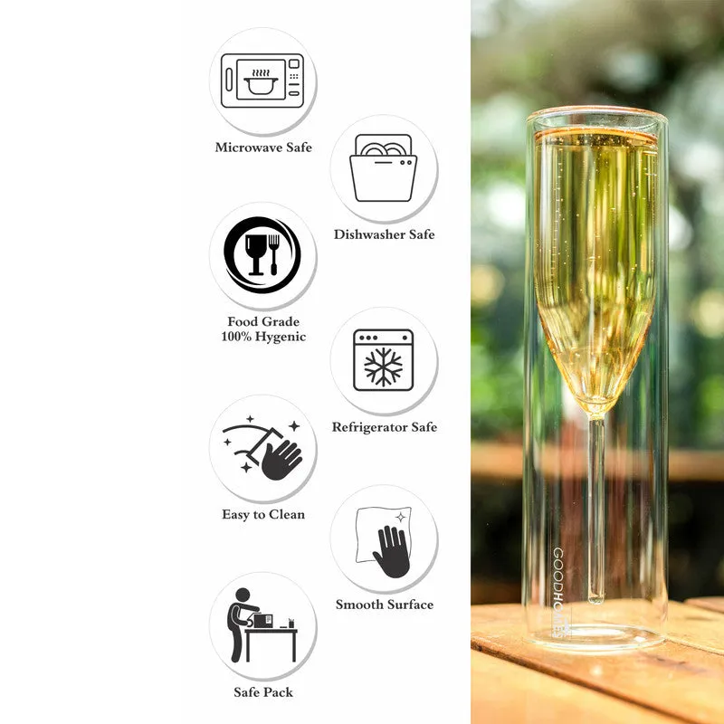 Cora Champagne Tulip Glasses (150 MLEach) - Set Of Two media 3