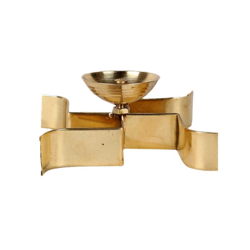 Sathiya Brass Akhand Diya - Set Of Two media 4