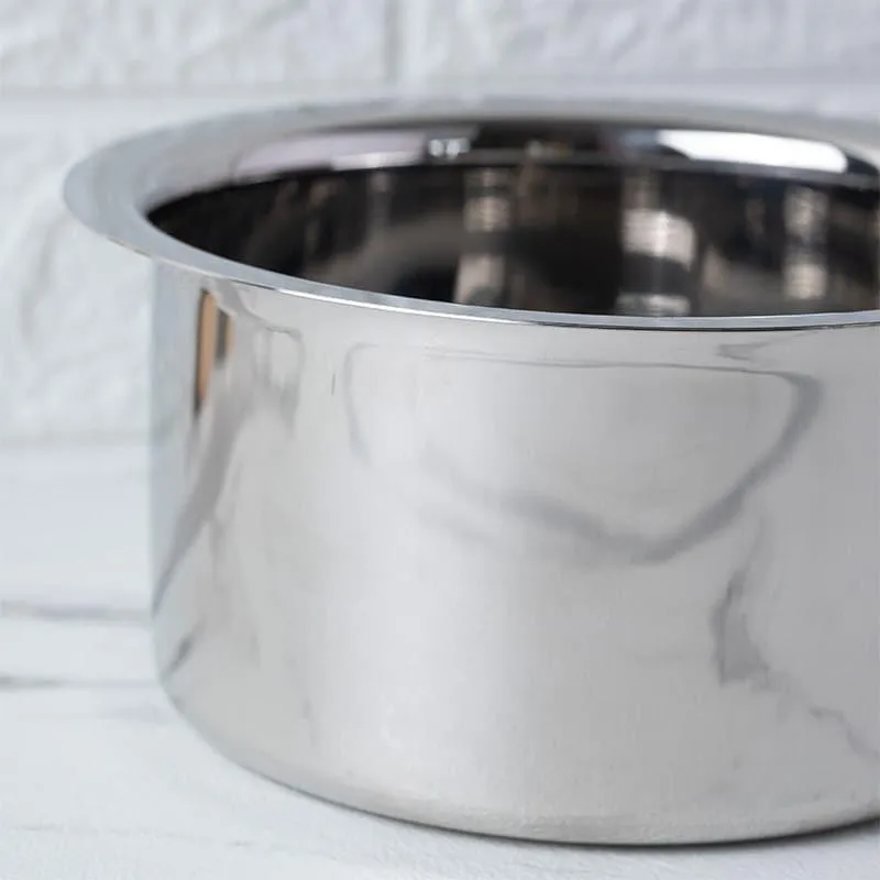 Avsa Stainless Steel Pateela - 2800 ML / 9 Inches - 4