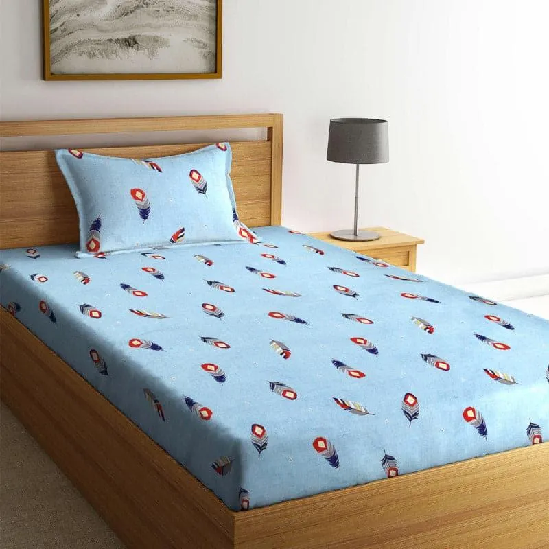 Cidara Flora Bedsheet - 150 GSM media 3