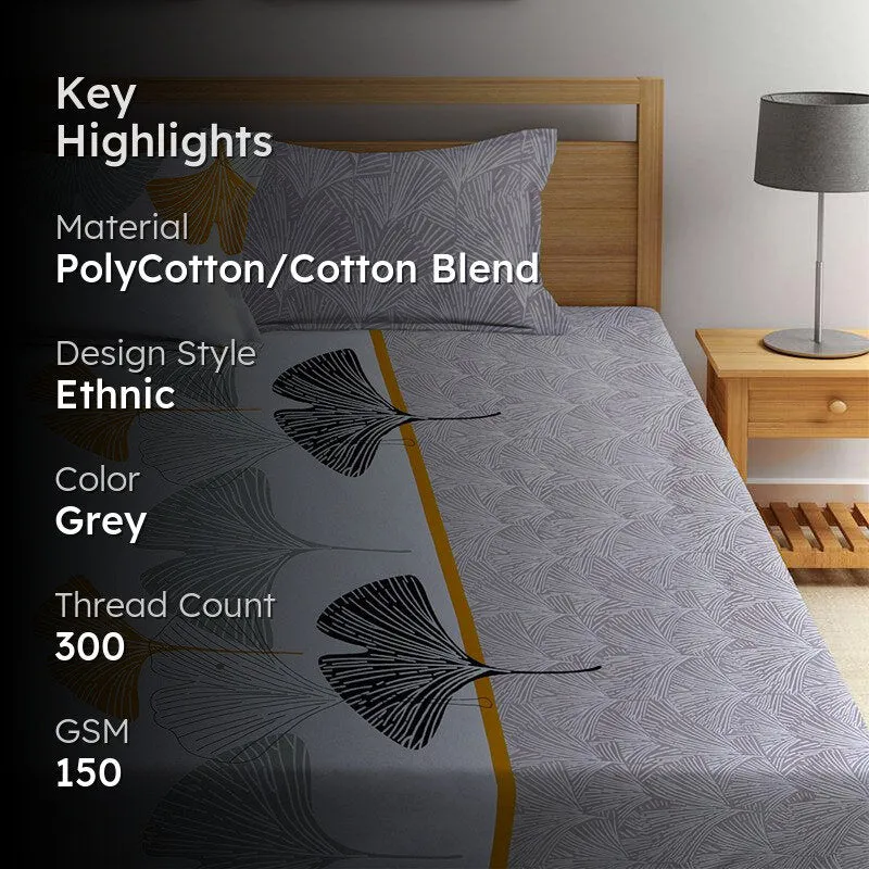 Kodiak Floral Bedsheet - 150 GSM media 2