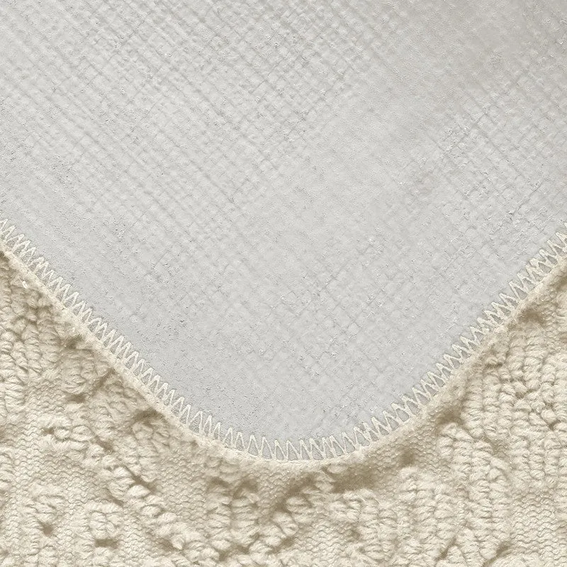 GentleStep Cotton Bath Mats (White) - Set of Two media 7
