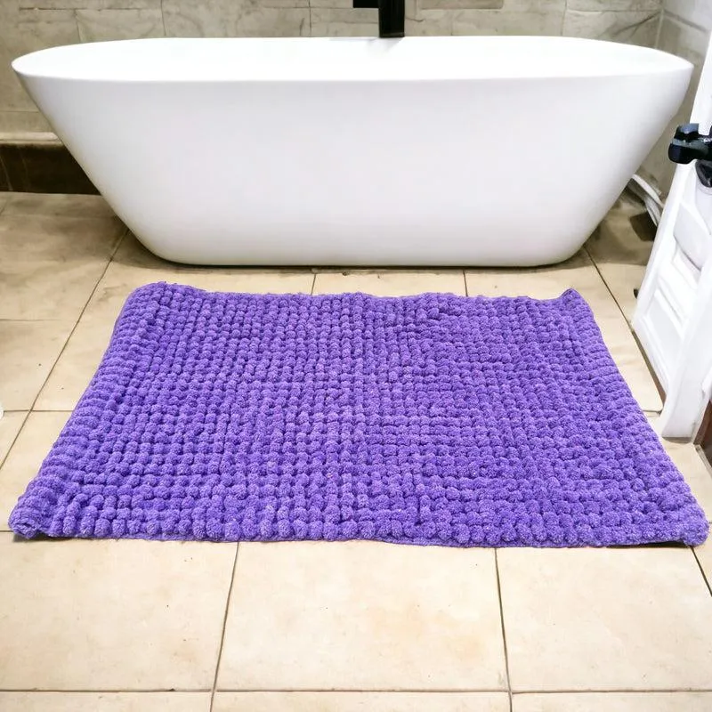 Melca Bathmat - Purple media 1