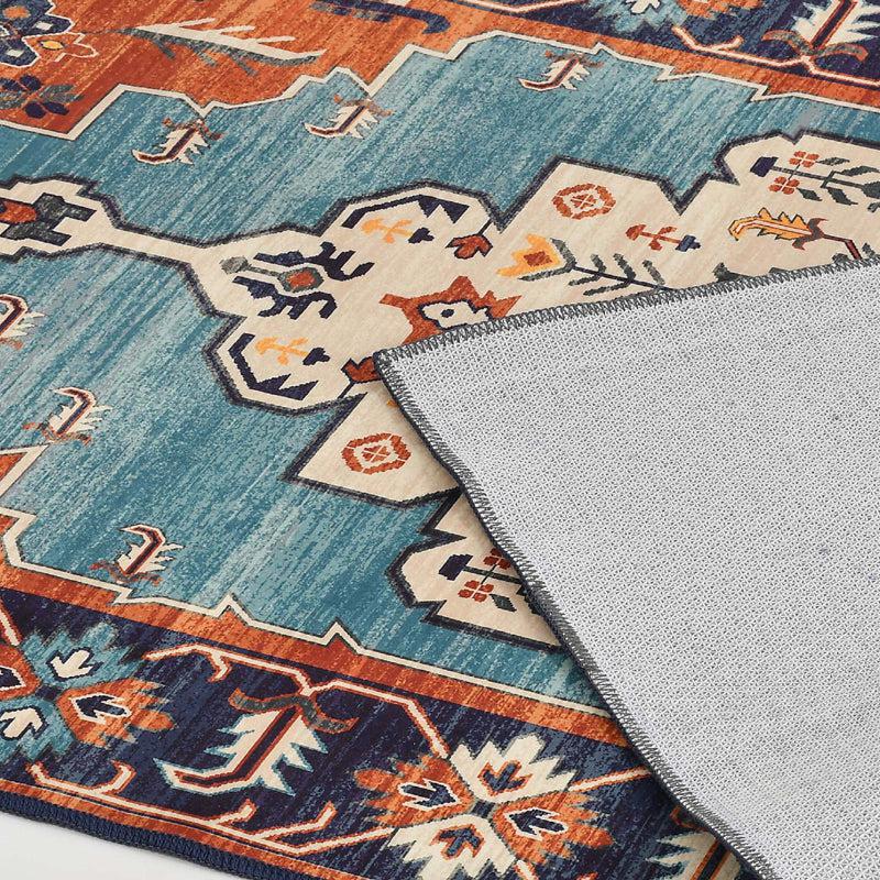 Navira Velvet Rectangle Anti-Skid Carpet media 4