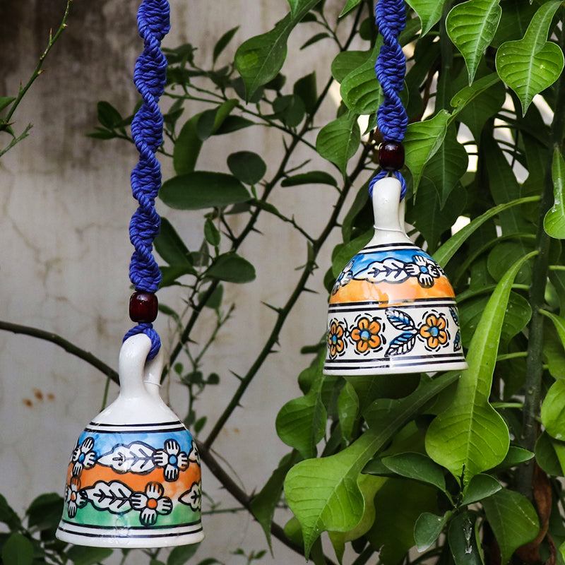 Flora Ethnic Festive Bell - Set Of Two