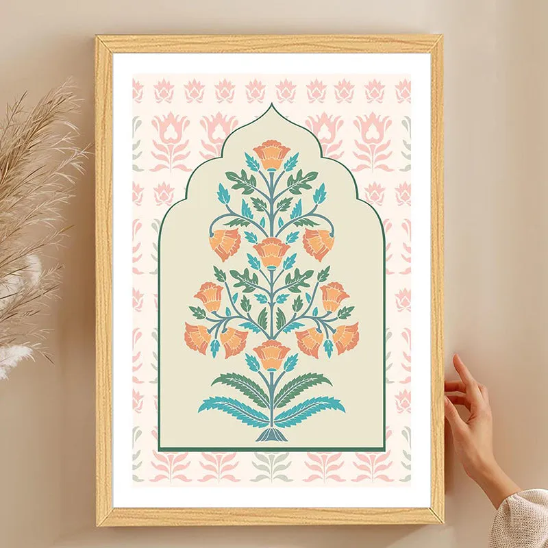 Ebru Blooms II Wall Art media 1
