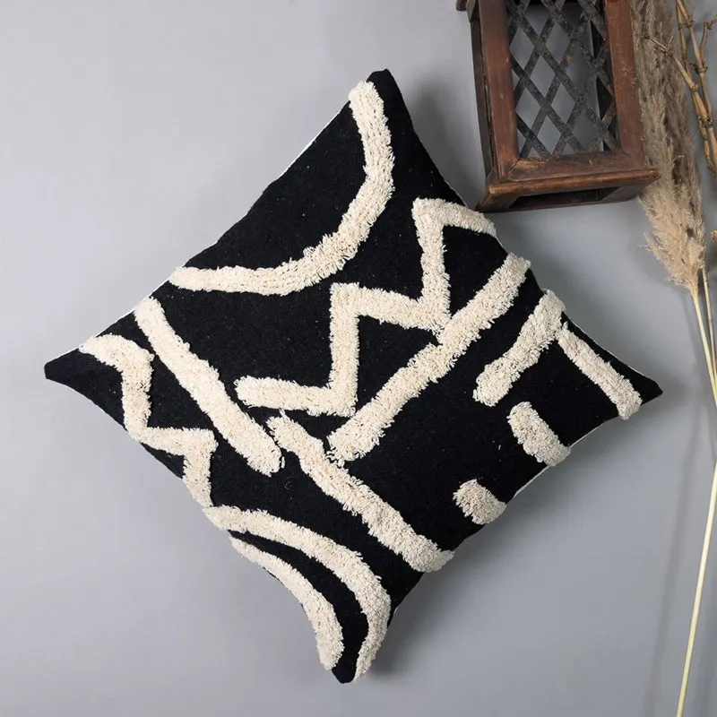 Twill Tribe Tufted Cushion Cover media 5
