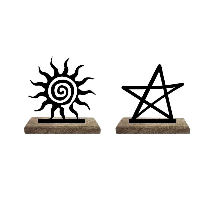 Stellar Radiance Solar Brilliance Showpiece - Set Of Two media 3