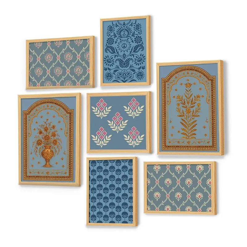 Kalakriti Wall Art - Set of Seven media 4