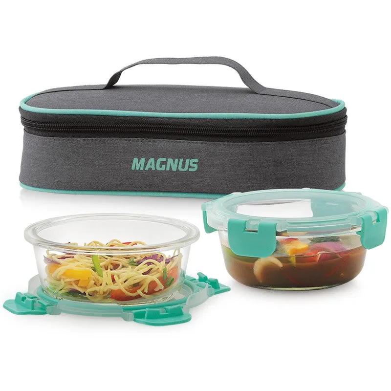 Zorvia Glide Lunch Box with Lunch Bag - Three Piece Set media 3