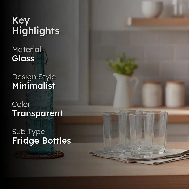 Odin 1000 mL Water Bottle With 200 mL Glasses - Five Piece Set media 2