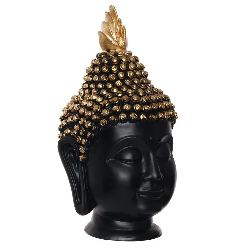Tranquil Buddha Idol - Black media 6
