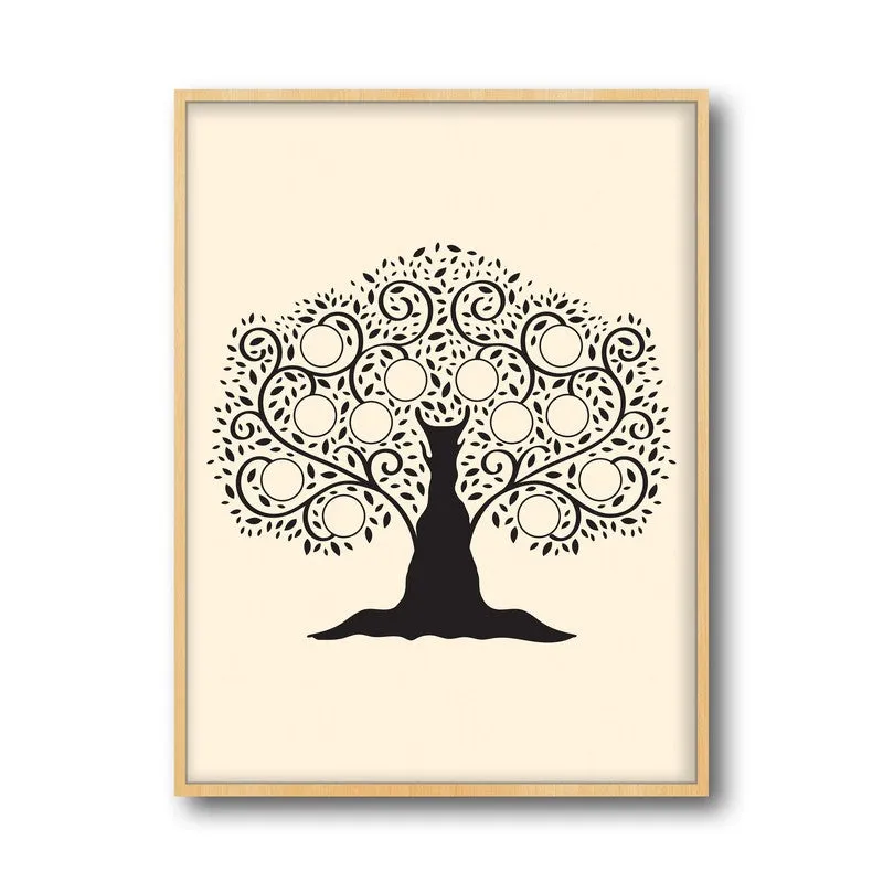Kalpa Tharu Archival Paper Wall Art - Natural Brown Frame media 6