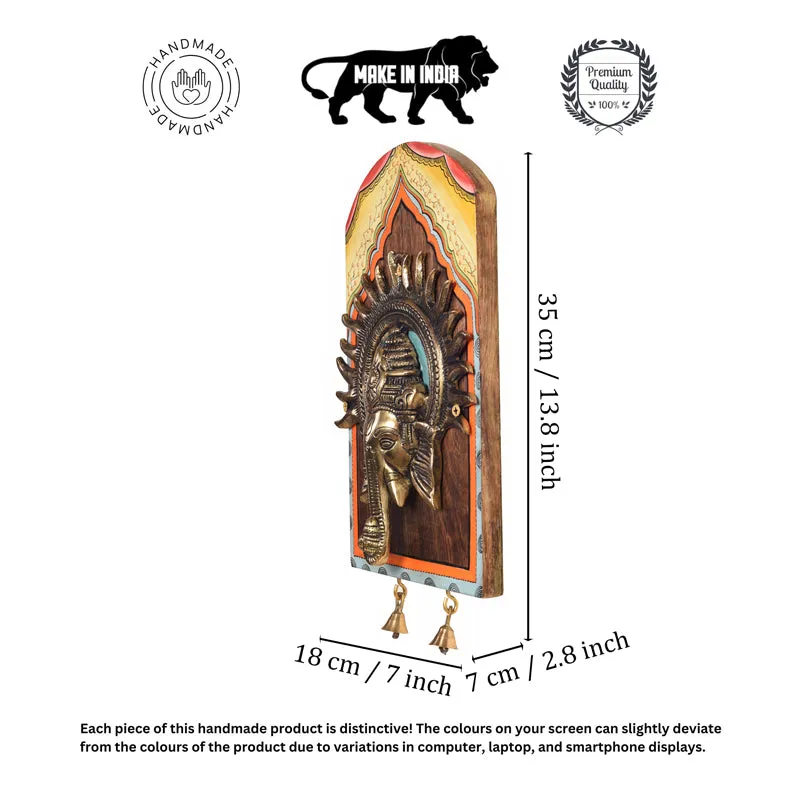 Avighna Wooden Wall Accent media 6