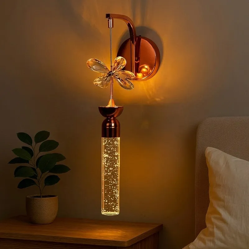 Flutter Aluminium And Glass Wall Lamp media 3