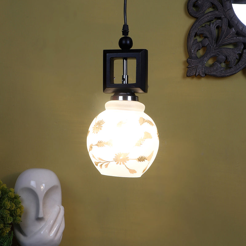 Cirn Wooden Ceiling Lamp media 2