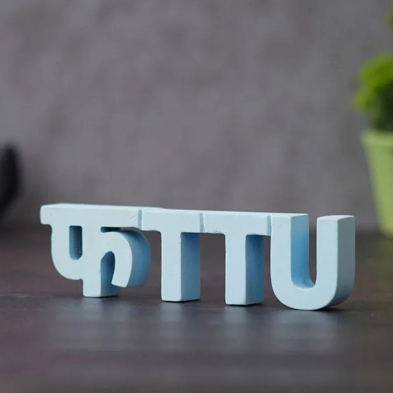 Fattu Typography Showpiece media 3