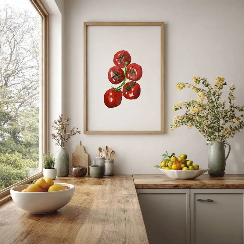 GlidedTomatino Archival Canvas Wall Art - Brown media 5