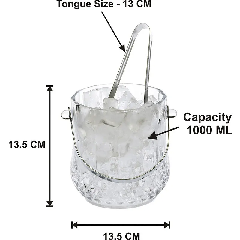 Koda 1000 MLIce Bucket With 150 ML Glass - Four Piece Set media 7