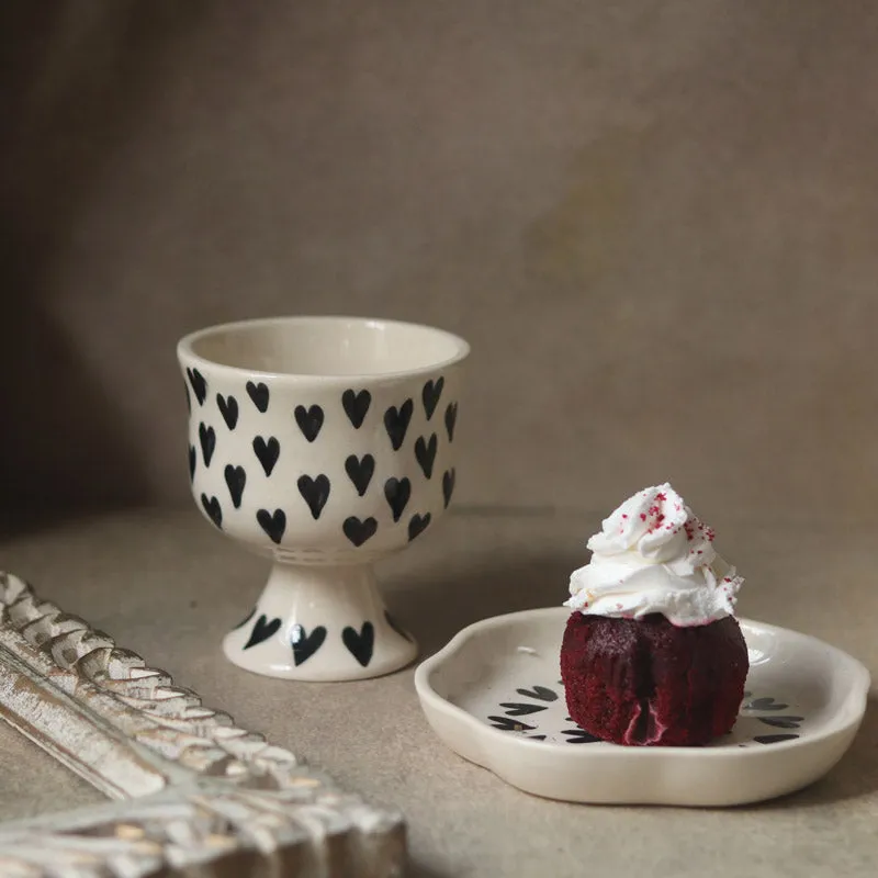Heart Glow Icecream Cup (180 ML) - Blue media 1