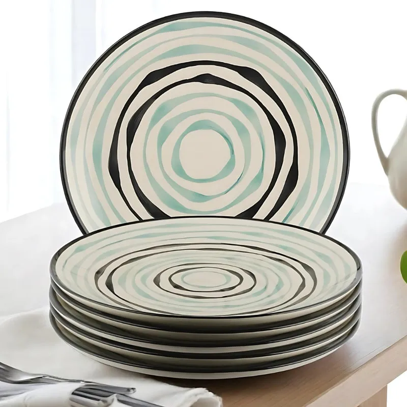 Sitara Stoneware Dinner Plate - Set Of Six media 3