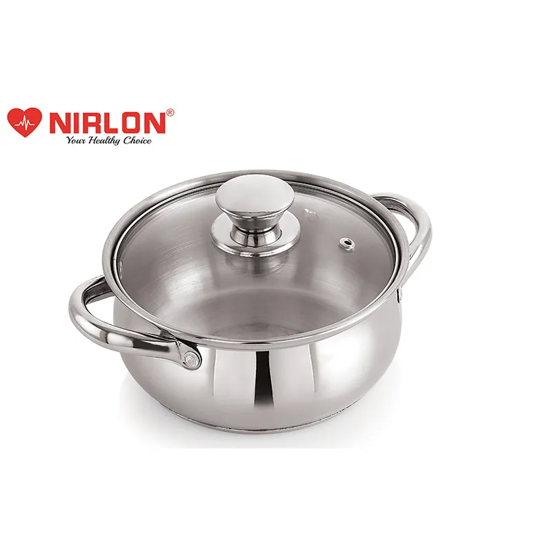 Nirlon Handi With Lid - 1300 mL/6 Inches media 7
