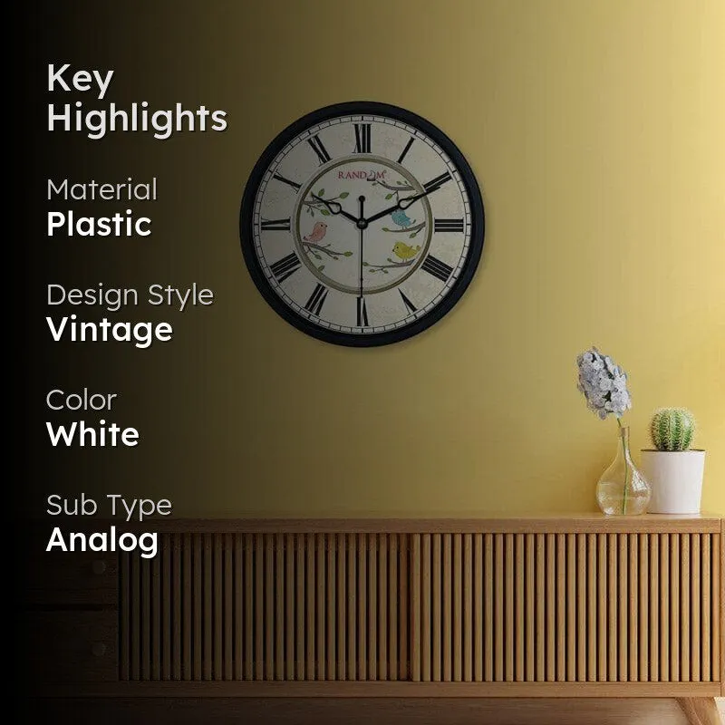Perching Birds Wall Clock media 2