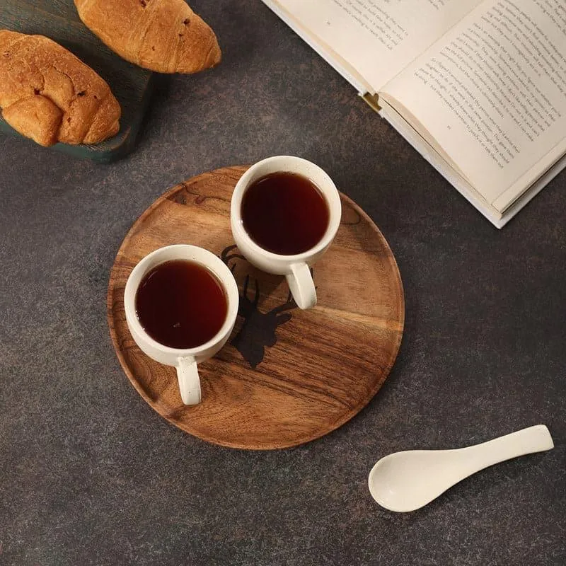 Deero Dessert Wood Platter media 3