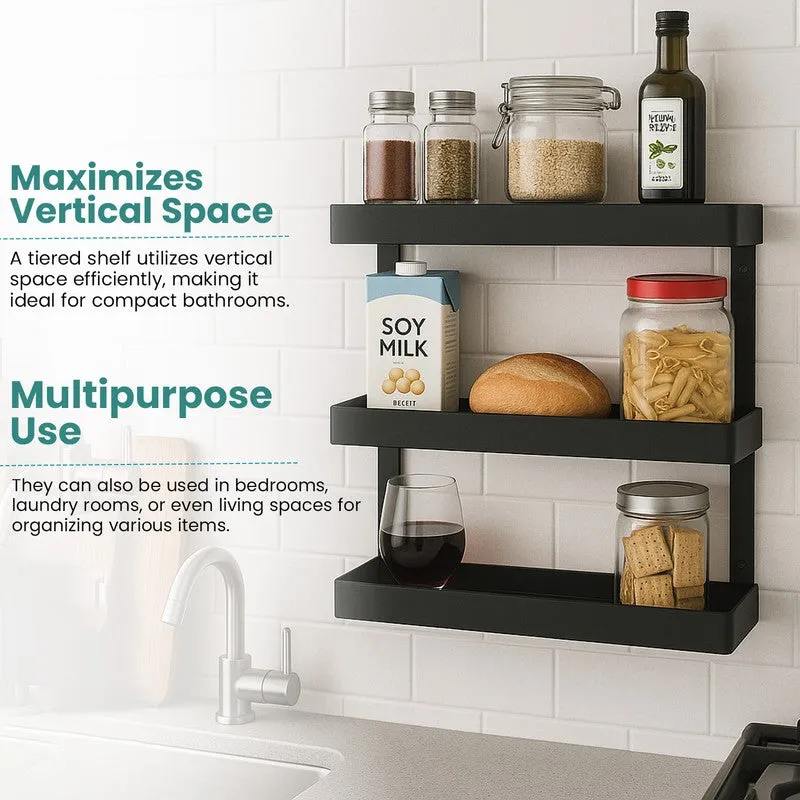 Tidy Aura Metal Racks -Black media 4