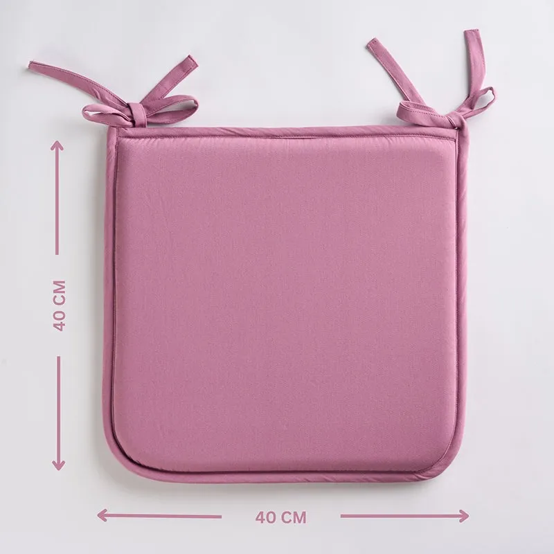 Easesit Foam Cotton Chair Pad (Lavender) - Set Of Eight media 6