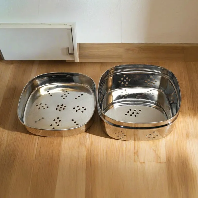 Crest Silver Stainless Steel Kitchen Container media 4