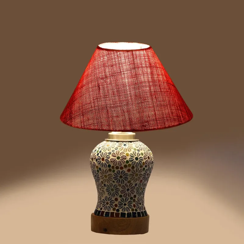 Gleamra Wooden Table Lamp - Multicolor media 7