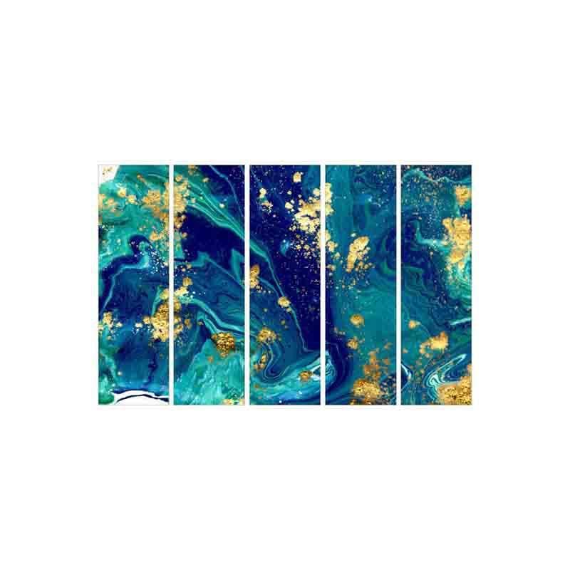 Space Paradise Wall Art - Set of Five media 4