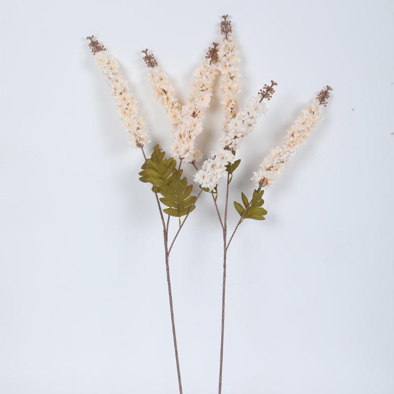 Faux Larkspurs Lily Bloom Bunch (White) - Set Of Three media 3
