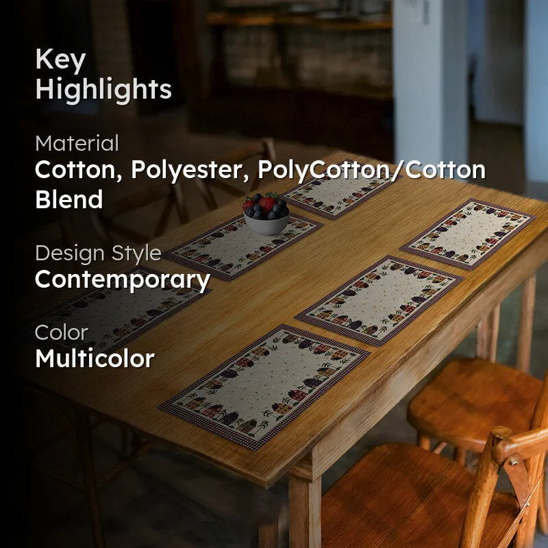 Palm Village Table Mat - Set Of Six media 2