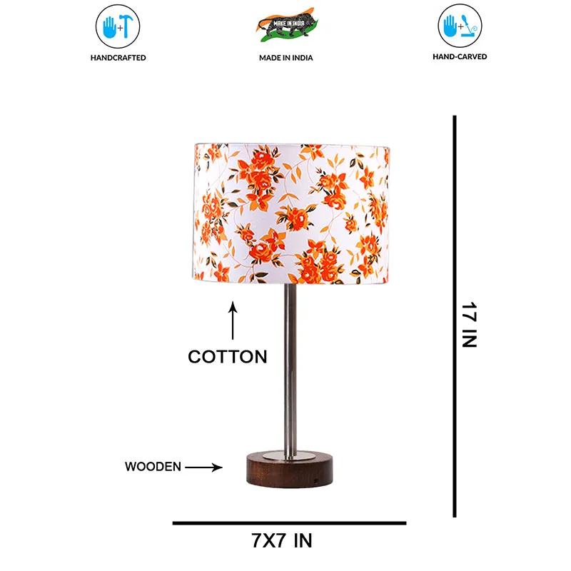 Terranox Rodin Wooden Table Lamp - Multicolor media 7
