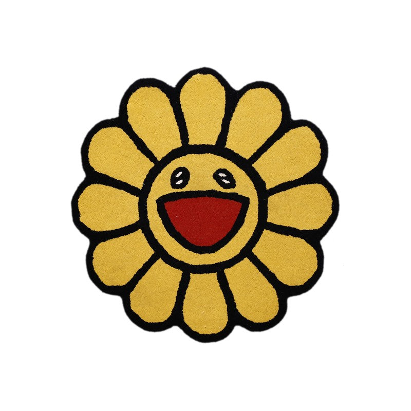 Floriya Wool Carpet - Yellow