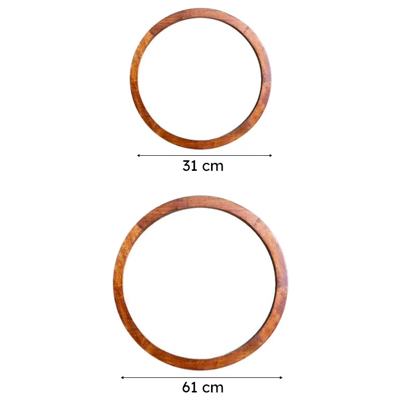 Satomi Wall Mirror - Brown media 7