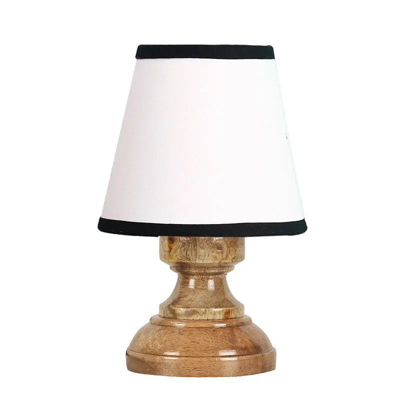 Harolda Fabric Table Lamp - White media 4